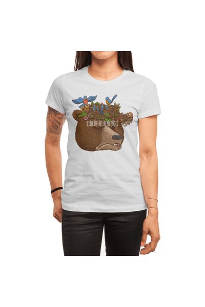 Fizello Mr Bear's Nature Hat 2017 - Unisex Λευκό T-Shirt
