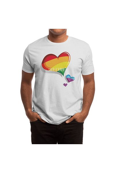 Fizello Unisex Λευκό T-Shirt για Άντρες και Γυναίκες - Lovers T-shirt