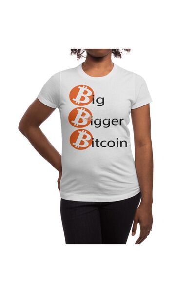 Fizello Bitcoin Bigger - Unisex Λευκό T-Shirt