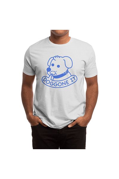 Fizello Λευκό μπλουζάκι Doggone It Unisex