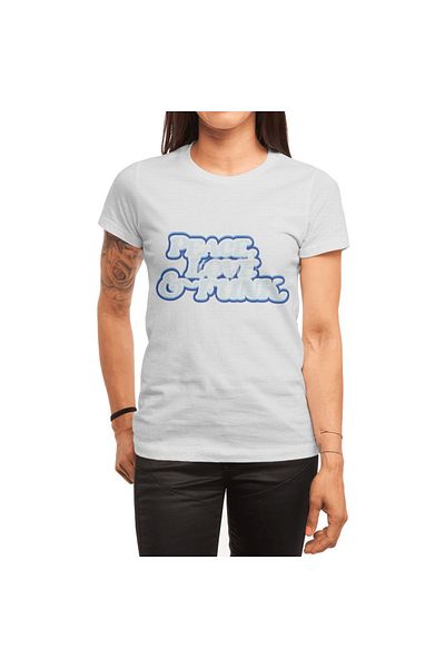 Fizello Λευκό μπλουζάκι Peace Love Funk Unisex