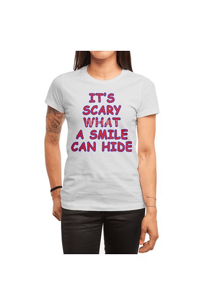 Fizello Λευκό μπλουζάκι Unisex A Smile