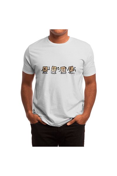 Fizello Unisex Λευκό T-shirt - Ανδρικό και γυναικείο T-shirt
