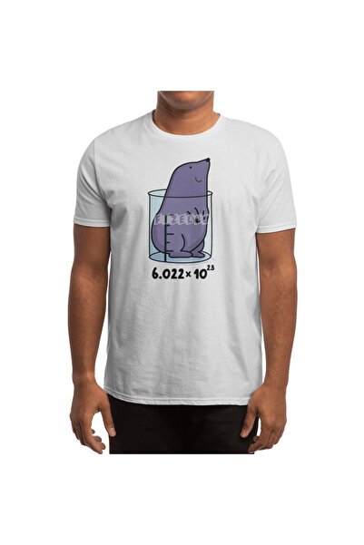 Fizello Μπλουζάκι Unisex White Chemistry Mol Pun