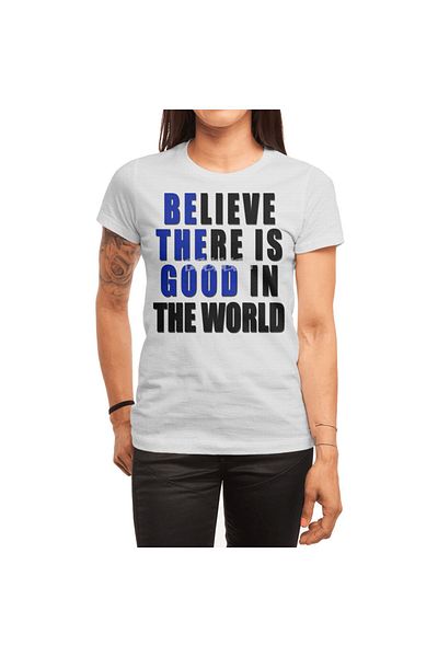 Fizello Be The Good Unisex Λευκό T-Shirt