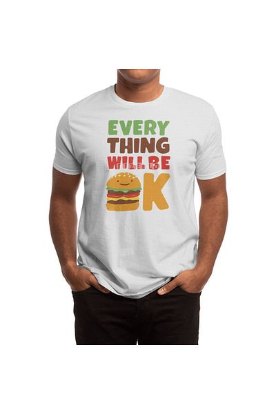 Fizello Φάτε τα συναισθήματά σας Unisex Λευκό T-Shirt