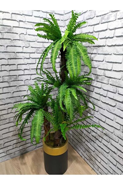 ERHAN FLOWERS Aşk Merdiveni Yapay Agaç 160 Cm Darbuka Saksıda