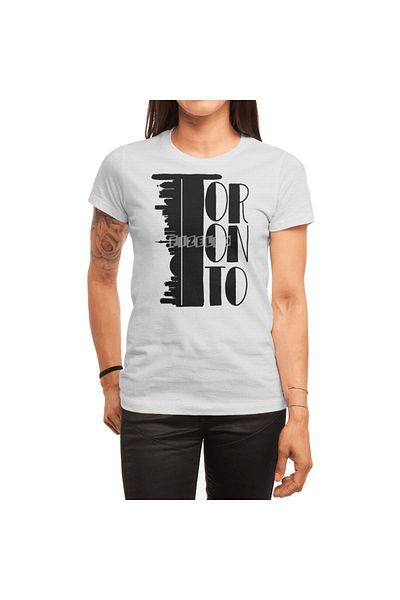 Fizello Tricou alb unisex Citytoronto