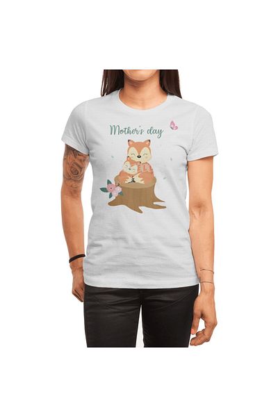 Fizello Tricou pentru bărbați și femei - Cadou alb unisex de Ziua Mamei