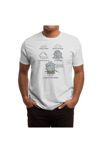 Fizello Λευκό μπλουζάκι Unisex Cloudiator