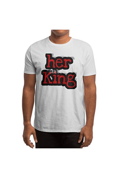 Fizello Унісекс біла футболка для пар - чоловіча та жіноча