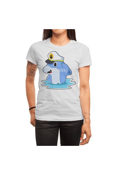 Fizello Μπλουζάκι γυμναστικής Dolphin Hooded - Χαλαρή εφαρμογή