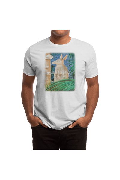 Fizello Λευκό μπλουζάκι Armadillo Unisex