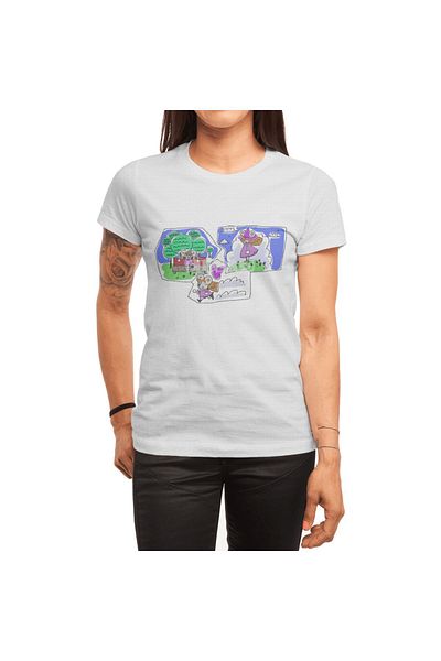 Fizello Λευκό μπλουζάκι Unisex Mousechemist