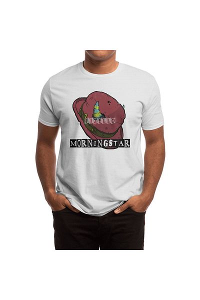 Fizello Λευκό μπλουζάκι Morningstar Unisex - Ανδρικά και Γυναικεία