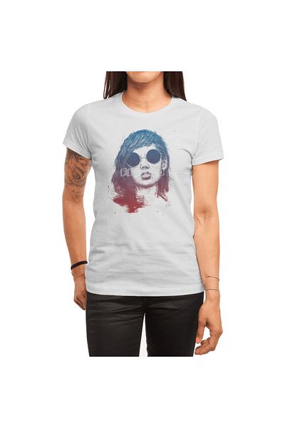 Fizello Tricou unisex White Summer Nights - bărbați și femei
