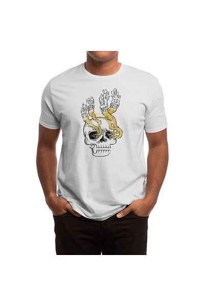 Fizello To Beer Or Not To Beer - Tricou alb unisex pentru bărbați și femei
