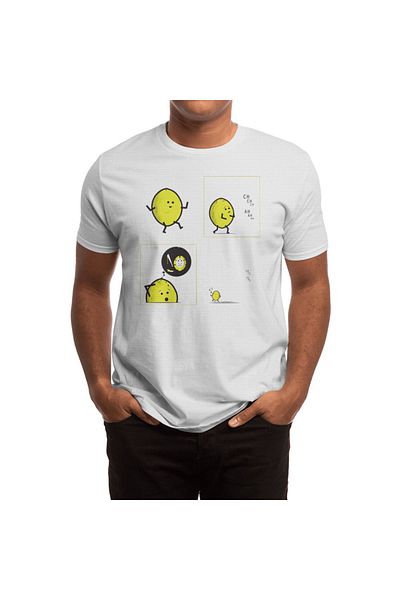 Fizello Lemon Episode Horror Ch Ch - Unisex White T-Shirt