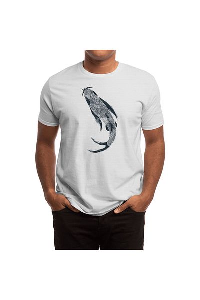 Fizello Don't Be Koi - Tricou alb pentru bărbați și femei, tricou unisex