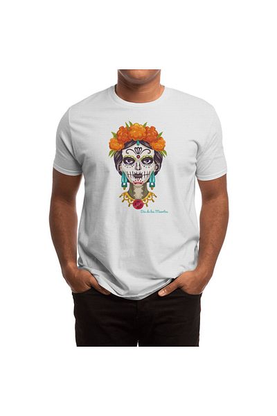Fizello Λευκό μπλουζάκι Ghost Bride Unisex