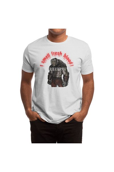 Fizello Μπλουζάκι Unisex White Killer Crocodile