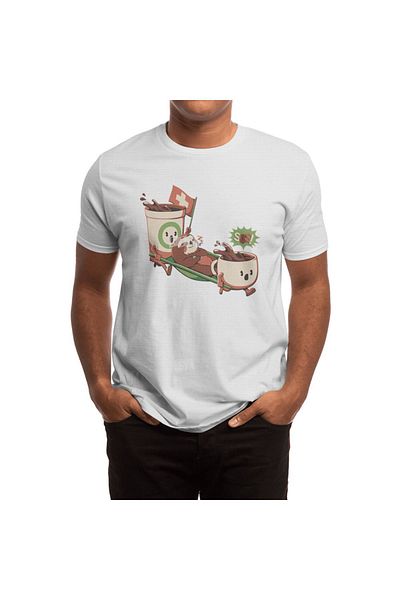Fizello Tricou sport Coffeine Sloth Coffee Rescue Monday