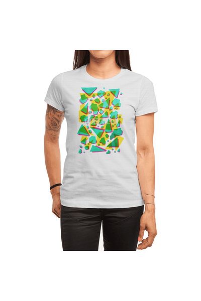 Fizello Tricou alb pentru petrecere pizza pentru bărbați și femei - unisex