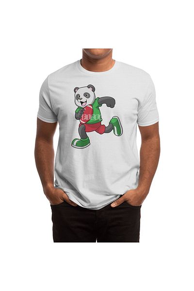 Fizello Panda Fútbol Equiquipementi - Tricou alb pentru bărbați și femei, unisex