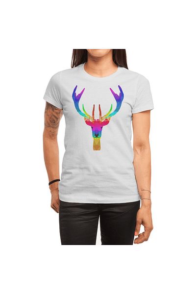 Fizello Tricou alb pentru bărbați și femei - Culori minunate, Deerul meu! Tricou unisex