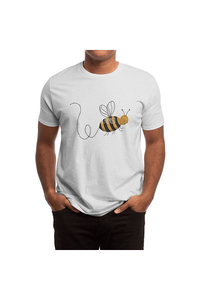 Fizello Buzz Off Unisex Λευκό T-Shirt