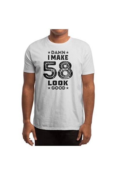 Fizello 58 років 58. Країна Біла унісекс футболка - подарунок для чоловіків і жінок