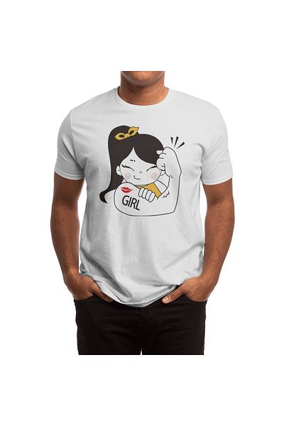 Fizello Γλυκό ζευγάρι Unisex Λευκό T-Shirt