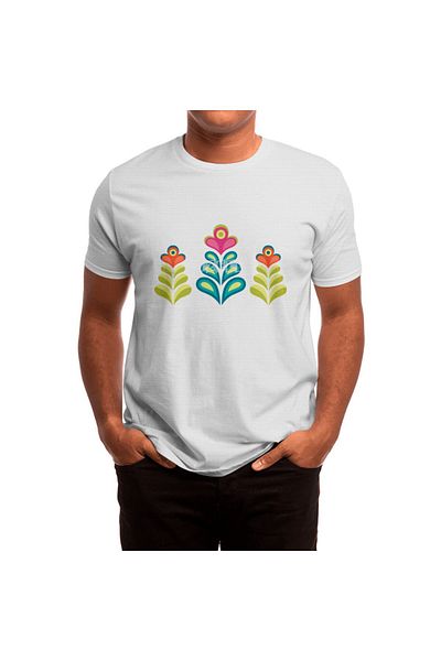 Fizello Tricou alb unisex Betty's Garden