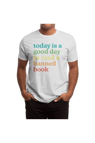 Fizello Tricou pentru bărbați și femei - Today Is A Good Day To Read A Banned Book Tricou alb unisex