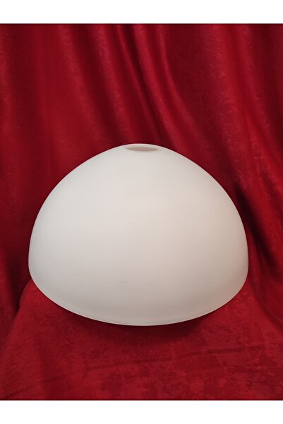 KUĞULU Tekli Avize Camı.yarım Küre , Beyaz.çapı...29.00 Cm. E.27