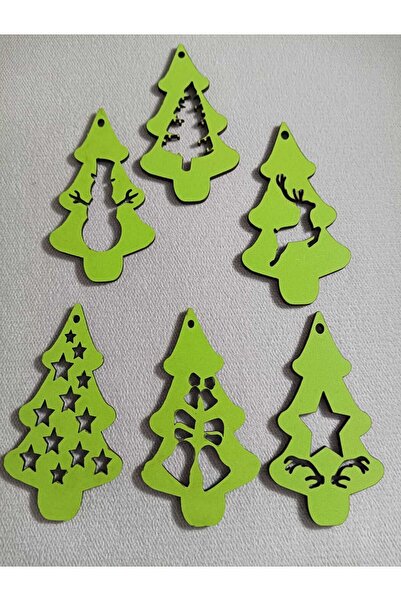 Şirin Lazer زينة عيد الميلاد، أشجار الصنوبر الصغيرة، ديكور عيد الميلاد المجيد...