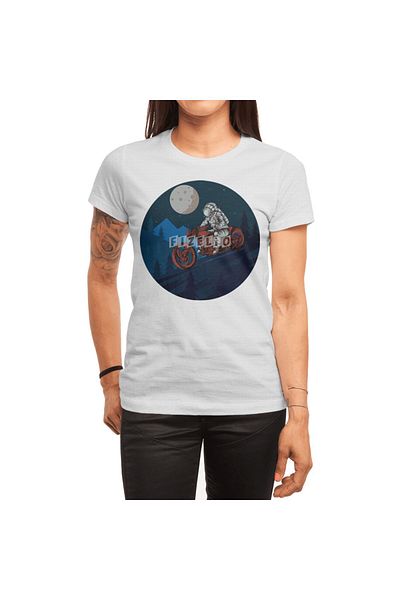 Fizello Λευκό μπλουζάκι Unisex για άνδρες και γυναίκες - "This A Good Day To Ride"