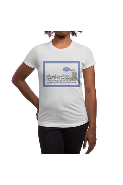 Fizello Sheep Deliver A Piano - Μπλουζάκι για άνδρες και γυναίκες, Unisex Λευκό T-shirt