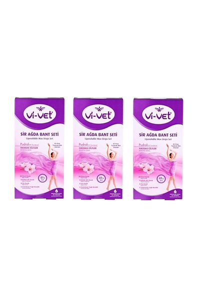 Vi-vet VIVET CIRCLE TAPE SET SENSITIVE SKIN POWDERED SET OF 41 x 3 PIECES