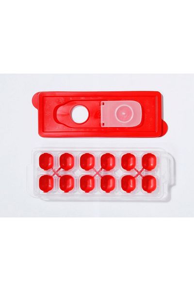 Gondol 12-Piece Compartment Bass Finger Silicone Ice Mold / Covered Silicone Non-Stick Bass Finger Ice Box