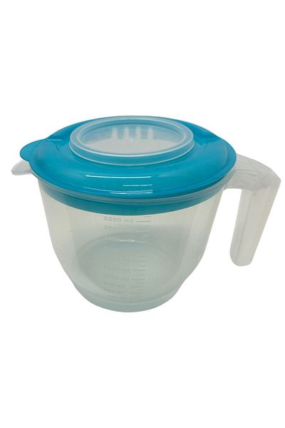 Hane216 2.5 lt Mixer Bowl - With Special Protection Lid, Non-Splashing