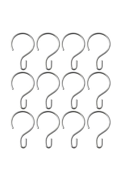 IKEA Rudsjön, Duş Perdesi Halkası, Metal Rengi