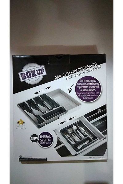 Box Up Sliding Spoon Holder - Organizer Design