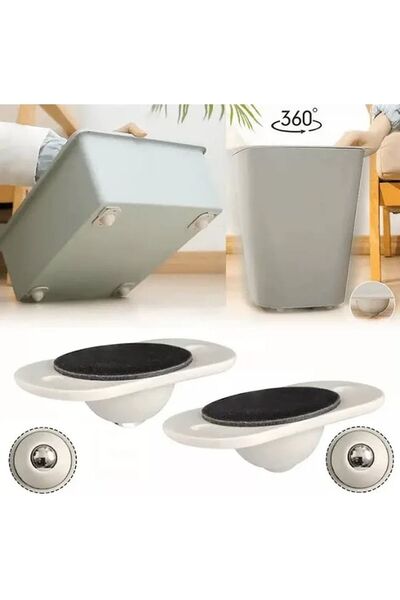 Hane216 Bilyeli Esya Kaydirma Aparati 4lü Seti