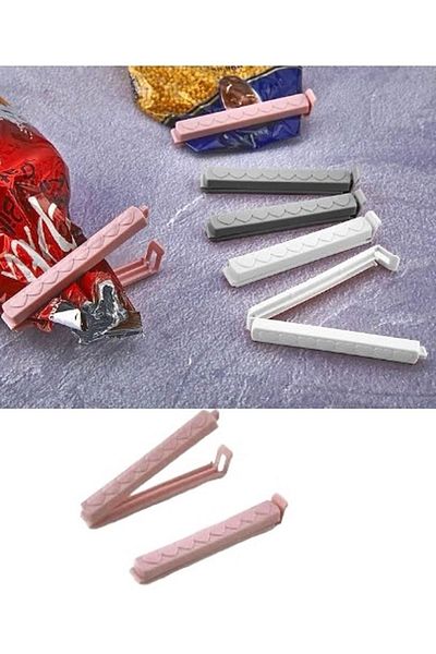 Hane216 6-Piece Bag Closer Clip Packaging and Bag Closing Apparatus Bag Clip