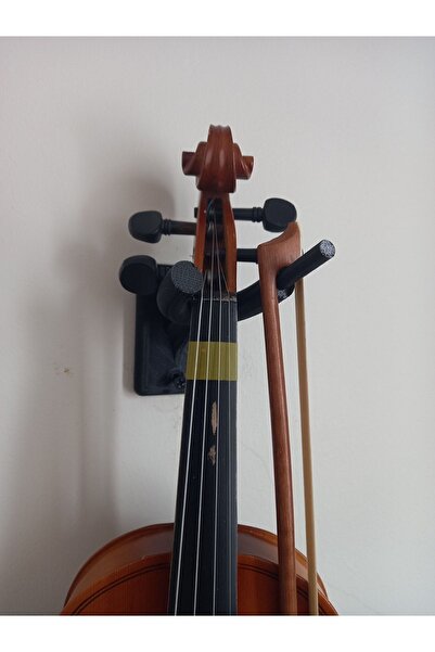 Vivaldi Byanatoli Keman Askı Aparatı Siyah Sadece Plastik Aparattır ( Vidasız ) Vida dahil degildir