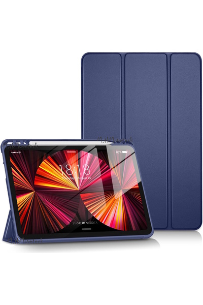 m.tk moveteck İpad Pro 13 2024 Uyumlu Kılıf Akıllı Smart Uyku Modlu Pen Kalem...