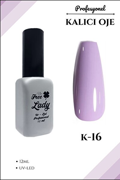 FREELADY Kalıcı Oje Uv-led 12ml - Lila K16