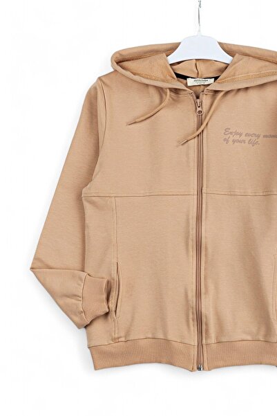 Ege Bebek Σετ αθλητική φόρμα για κορίτσια 6-10 ετών - Φερμουάρ, Κουκούλα, Εποχιακή, Μακρύ μανίκι και Φούτερ