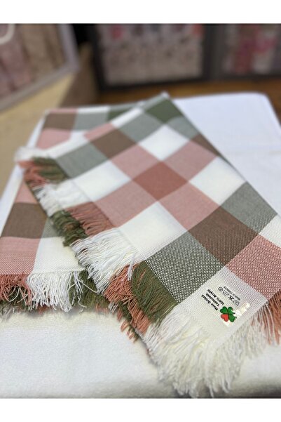 Esila Life 150x150 Akrilik Leke Tutmaz Sofra Bezi Turuncu-krem